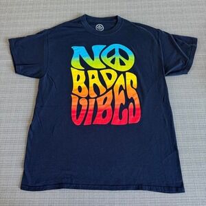 Dom No Bad Vibes Graphic Tee Men's Size Large